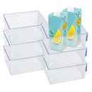 Kit 6 Organizadores Multiuso Modular Acrílico Transparente - Plastutti