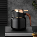 Garrafa Térmica Luxo Valenza para Café e Chá 1L Preta