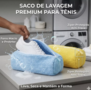 Kit 2 Sacos lavar Tenis Sapato Máquina Lavar roupas Protege não danifica Lavagem Segura