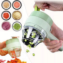 Triturador de legumes elétrico manual